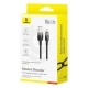 Кабель Baseus Discolor Series Fast Charging Cable USB to USB-C 100W 1m Cluster Black
