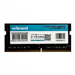 Оперативна пам'ять DDR4 Wibrand 32GB 3200MHz CL22 SODIMM