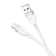 Кабель HOCO X109 Energy silicone charging data cable Type-C(L1M) White