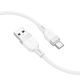 Кабель HOCO X109 Energy silicone charging data cable Type-C(L1M) White