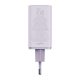 Мережевий зарядний пристрій з кабелем Baseus GaN6 Pro Fast Charger 2C+2U 65W EU Star Purple(With:Mini White Cable C to C 100W(20
