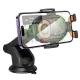 Автотримач для телефона з БЗП HOCO HOCO HW34 Blue whale 3-axis linkage wireless fast charging car holder(center console)