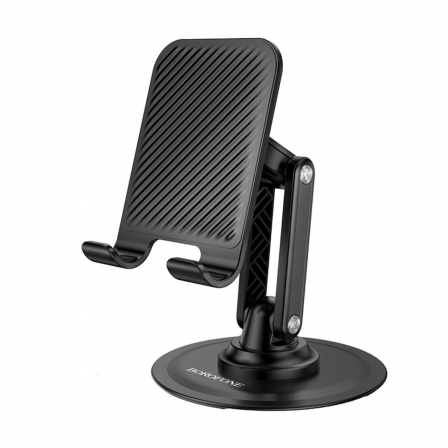 Тримач для телефона BOROFONE BH128 Admirado dual-axis rotating desktop stand Black