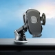 Автотримач для телефона HOCO H9 General car holder(center console) Black