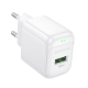 Мережевий зарядний пристрій BOROFONE BAS42A Potential single-port QC3.0 charger(EU) White