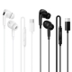 Навушники BOROFONE BM100 Pro Fuente universal digital earphones with microphone Type-C Black