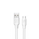 Кабель WUW-X168 USB Type-C  5А white