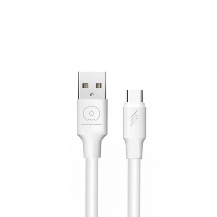Кабель WUW-X168 USB Type-C  5А white