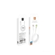 Кабель WUW-X168 USB Type-C  5А white