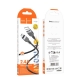 Кабель HOCO X109 Energy silicone charging data cable Micro (L1M) Black