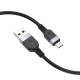 Кабель HOCO X109 Energy silicone charging data cable Micro (L1M) Black