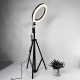 Кільцева лампа NNM-26 (26см) + штатив 2,1м