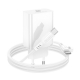 Мережевий зарядний пристрій з кабелем BOROFONE BA21A Pro Long journey single port PD20W charger set(C to C) White