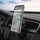 Автотримач для телефона з БЗП HOCO CA105 Guide three-axis linkage wireless charging car holder Black