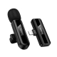 Бездротова мікрофонна система HOCO L20 Fair wireless microphone iP Black