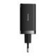 Мережевий зарядний пристрій з кабелем Baseus GaN5 Pro Fast Charger 2C+U 65W  EU  Black(Baseus Xiaobai charging Cable Type-C  to