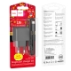 Мережевий зарядний пристрій з кабелем HOCO CS11A Ocean single port charger set(iP) Black