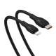 Кабель Baseus Pudding Series Fast Charging Cable Type-C to iP 20W 1.2m Cluster Black
