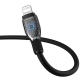 Кабель Baseus Pudding Series Fast Charging Cable Type-C to iP 20W 1.2m Cluster Black