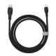 Кабель Baseus Pudding Series Fast Charging Cable Type-C to iP 20W 1.2m Cluster Black