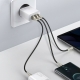 Мережевий зарядний пристрій Baseus Compact Quick Charger 2U+C 30W EU White