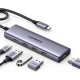 USB-хаб UGREEN CM511 USB-C To HDMI+3*USB 3.0 A+PD Power Converter