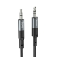 Аудіокабель HOCO UPA23 AUX audio cable Metal Gray