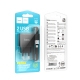 Мережевий зарядний пристрій з кабелем HOCO C141A Smart dual-port charger set(Micro) Black