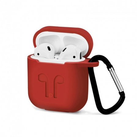 

Чехол для наушников Apple AirPods Red, Красный