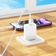 Мережевий зарядний пристрій BOROFONE BA21A Pro Long journey single port PD20W charger White