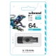 Флеш-накопичувач Wibrand USB 3.2 Gen1 Lizard 64GB Black