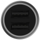 Автомобильное зарядное устройство Xiaomi Car Quick Charger 3.0 Silver (CZCDQ02ZM)