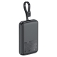 Зовнішній акумулятор ACEFAST M13 PD22.5W power bank with cable 10000mAh Black