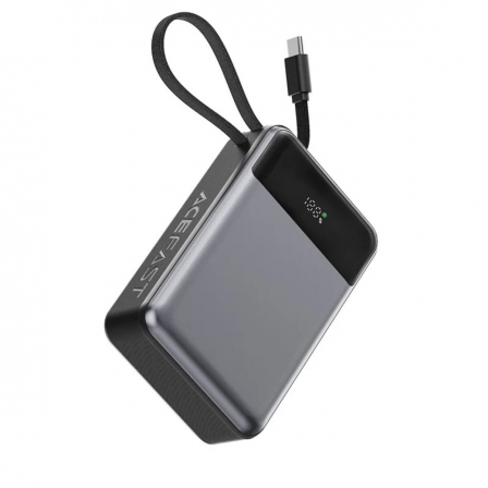 Зовнішній акумулятор ACEFAST M21 PD65W power bank with cable 20000mAh Black