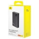 Зовнішній акумулятор Baseus Adaman  Digital Display Fast Charge Power Bank 24000mAh 140W Cluster Black