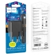 Мережевий зарядний пристрій з кабелем HOCO CS11A Ocean single port charger set(Micro) 10.5W Black