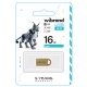 Флеш-накопичувач Wibrand USB 2.0 Lynx 16Gb Gold