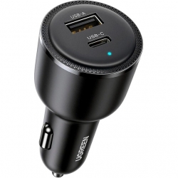 Автомобільний зарядний пристрій UGREEN CD239 63W Black (90645)