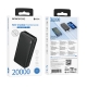 Зовнішній акумулятор BOROFONE BJ55A Graceful power bank (20000mAh) Black