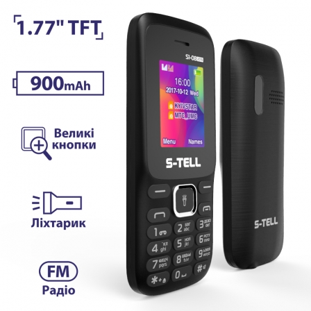 

S-TELL S1-08 (2019) Black, Черный