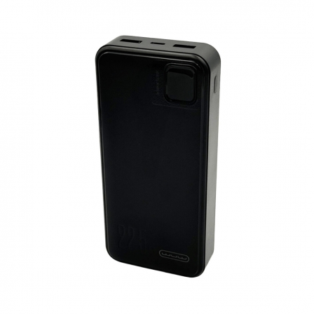 Зовнішній акумулятор WUW Y138 （PD22.5W quick charge) 20000mAh Black