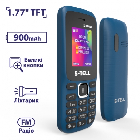 

S-TELL S1-08 (2019) Blue, Синий