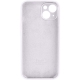 Чохол для смартфона Silicone Full Case AA Camera Protect for Apple iPhone 15 8,White