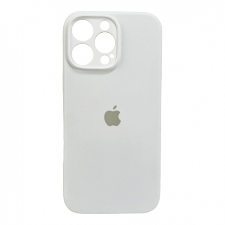 Чохол для смартфона Silicone Full Case AA Camera Protect for Apple iPhone 16 Pro Max 8,White