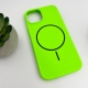Чохол для смартфона Cosmic Silicone Case Magnetic for Apple iPhone 15 53,Shiny Green