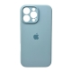 Чохол для смартфона Silicone Full Case AA Camera Protect for Apple iPhone 16 Pro Max 27,Mist Blue