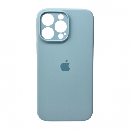 Чохол для смартфона Silicone Full Case AA Camera Protect for Apple iPhone 16 Pro Max 27,Mist Blue