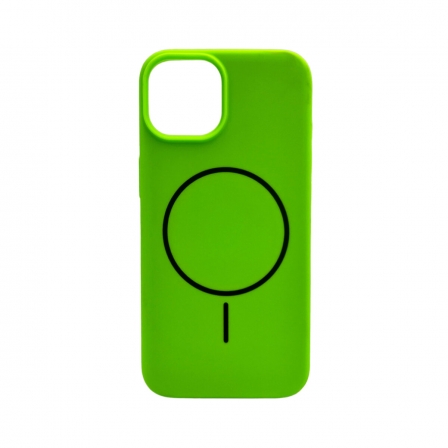 Чохол для смартфона Cosmic Silicone Case Magnetic for Apple iPhone 13 53,Shiny Green