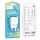 Мережевий зарядний пристрій HOCO C106A Leisure single port charger 10,5W White