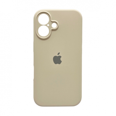 Чохол для смартфона Silicone Full Case AA Camera Protect for Apple iPhone 16 10,Stone